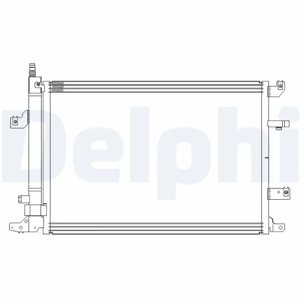 Радіатор кондиціонера CF20316 Delphi