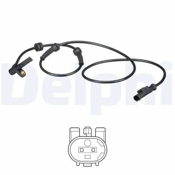 Датчик АБС (ABS) передній, лівий SS20578 Delphi