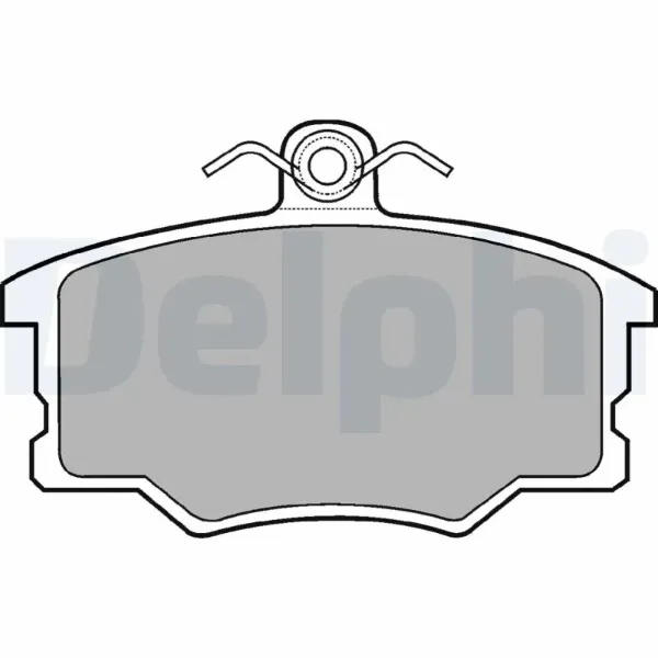 Передні тормозні колодки LP453 Delphi