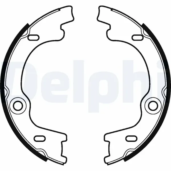 Колодки ручника LS2129 Delphi