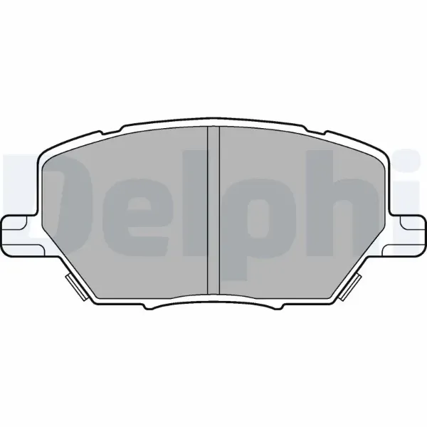 Передні тормозні колодки LP3184 Delphi