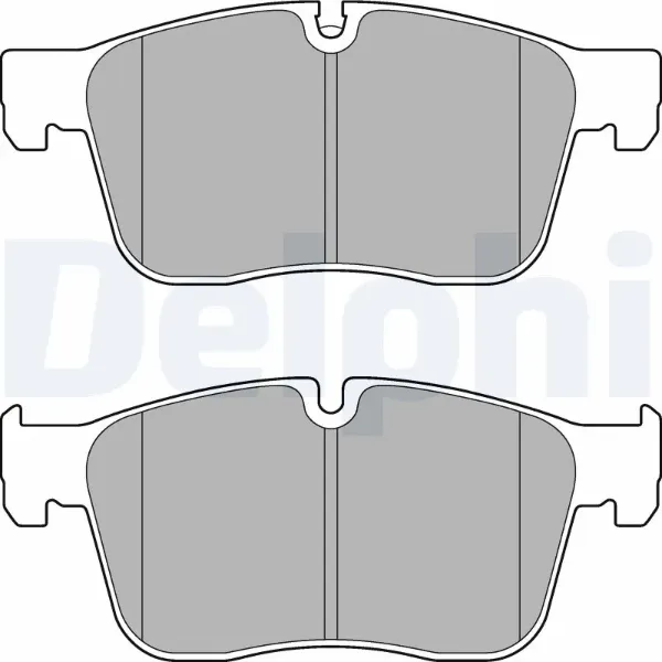 Передні тормозні колодки LP3187 Delphi