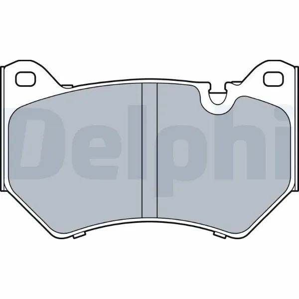 Передні тормозні колодки LP3511 Delphi