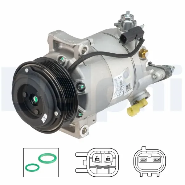 Компресор кондиціонера CS20570 Delphi