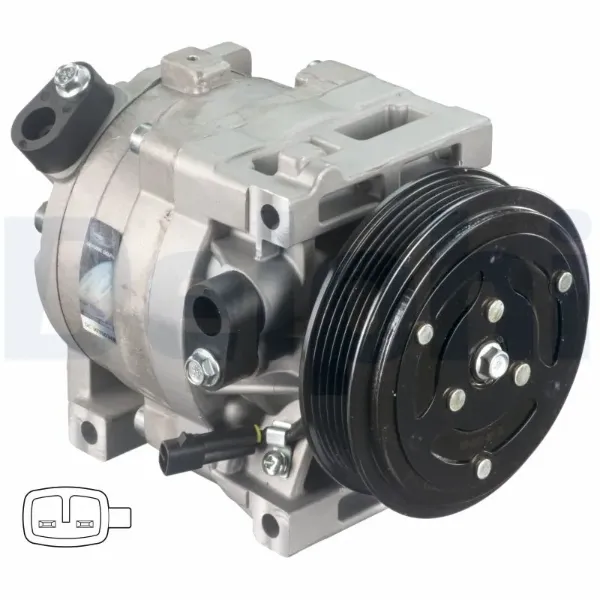 Компресор кондиціонера CS20402 Delphi