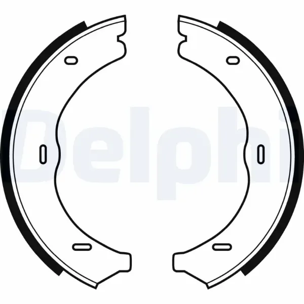 Колодки ручника LS1967 Delphi