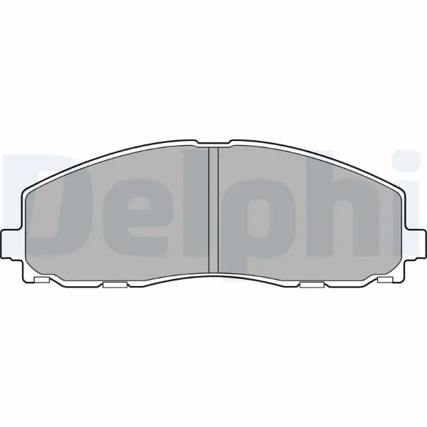 Передні тормозні колодки LP2694 Delphi