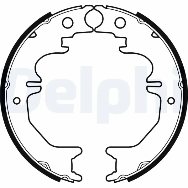 Колодки ручника LS2053 Delphi