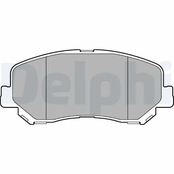 Передні тормозні колодки LP3269 Delphi