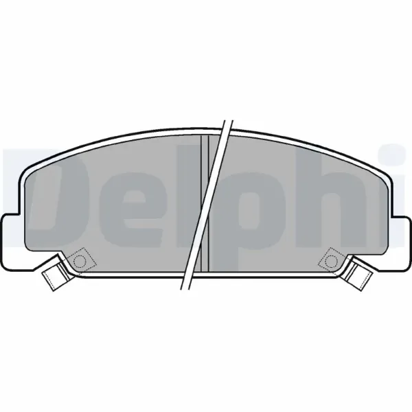 Передні тормозні колодки LP403 Delphi