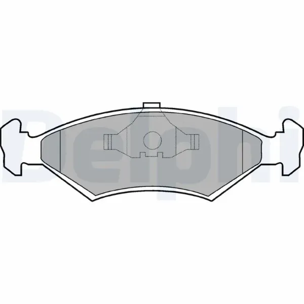 Передні тормозні колодки LP204 Delphi