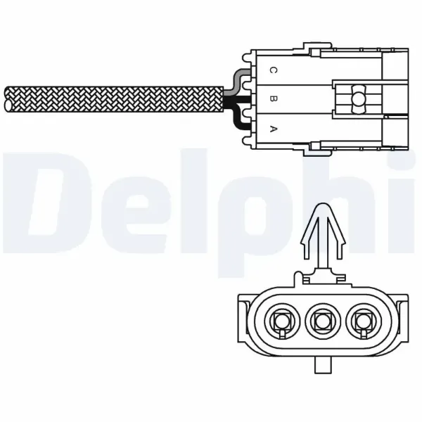 Лямбда-датчик Delphi ES1099212B1