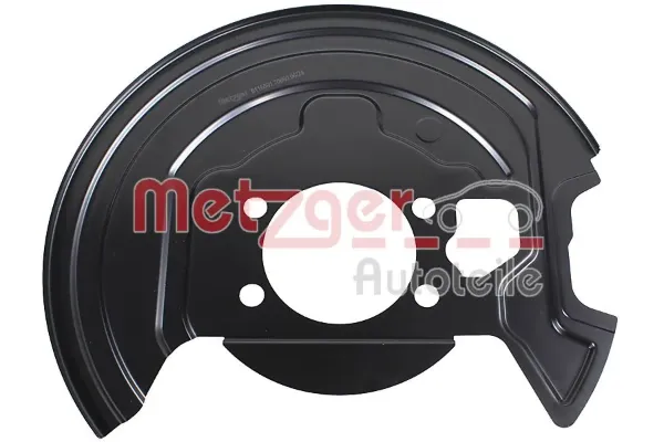 Захист гальмівного диска, переднього, лівого 6115591 Metzger