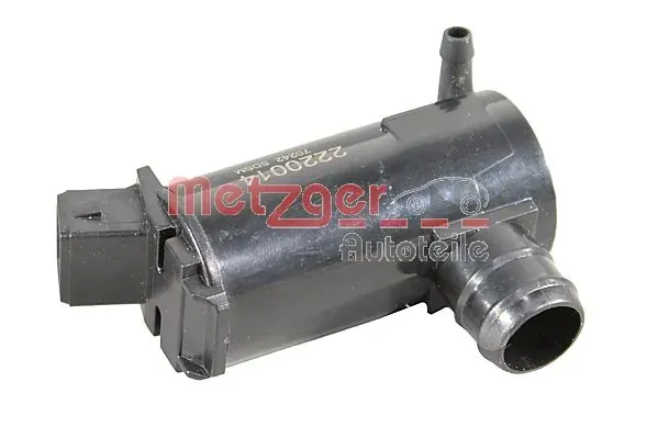 Насос-двигун омивача скла, перед/зад 2220014 Metzger