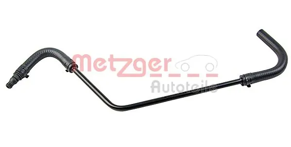 Шланг розширювального бачка, верхній 2420682 Metzger