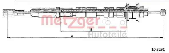 Трос зчеплення AD550160 Adriauto