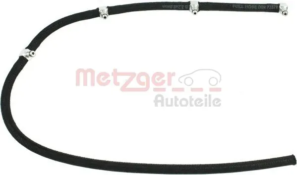 Трубка паливна, зворотня від форсунок 0840011 Metzger