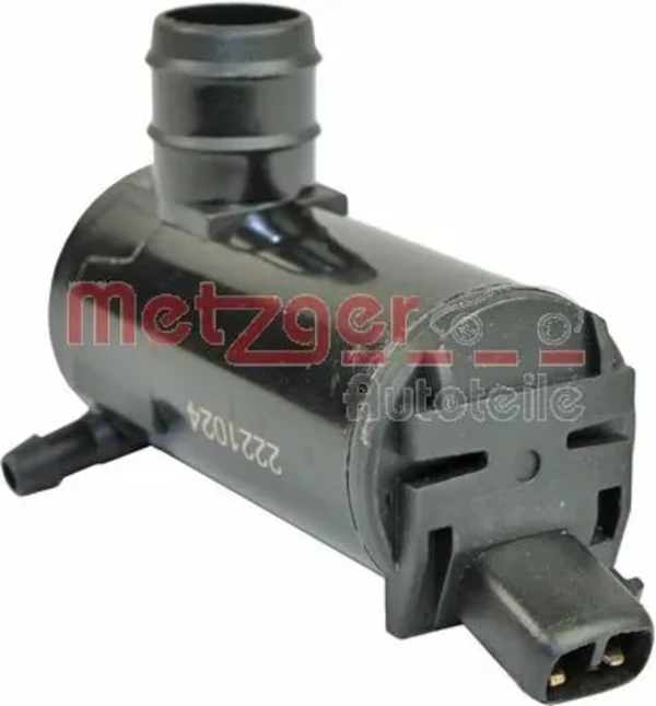Насос-двигун омивача скла, переднього 2220088 Metzger