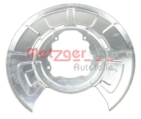 Захисний кожух гальмівного диска, заднього 6115172 Metzger
