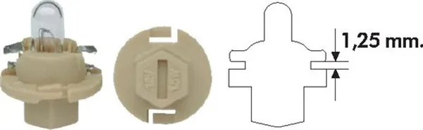 Лампочка 002053200000 Magneti Marelli