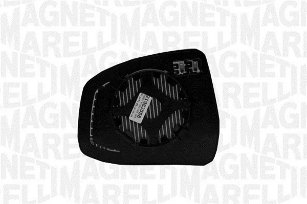 Дзеркальний елемент дзеркала заднього виду, правого 351991307580 Magneti Marelli