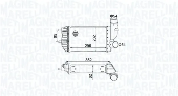 Інтеркулер MST500 Magneti Marelli