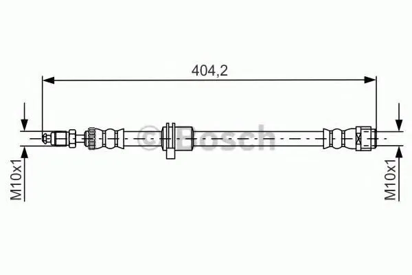 Гальмівні шланги передні 1987481679 Bosch