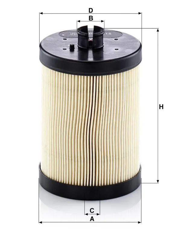 Паливний фільтр PU9015Z Mann-Filter