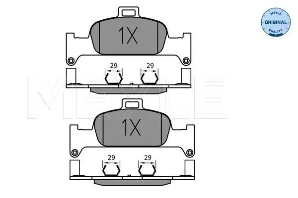 Передні тормозні колодки Audi A5 Sportback