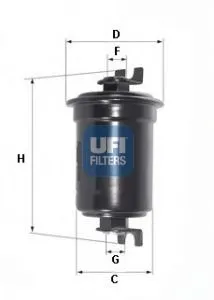 Паливний фільтр 3152400 UFI