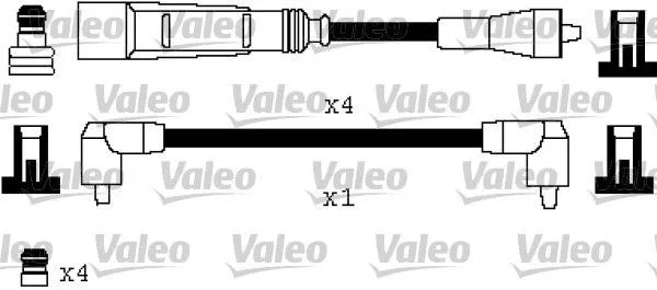 Високовольтні дроти 346333 VALEO