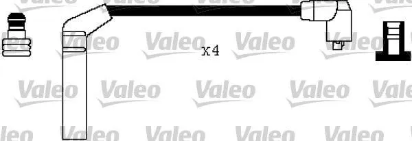 Високовольтні дроти 346354 VALEO