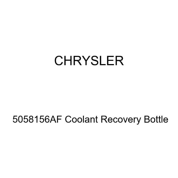Бачок системи охолодження 5058156AF Chrysler