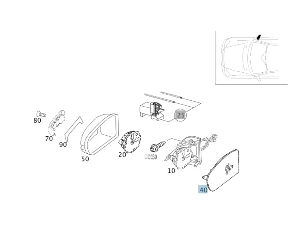  Mercedes A2038101021 ціна, від 38.49 USD