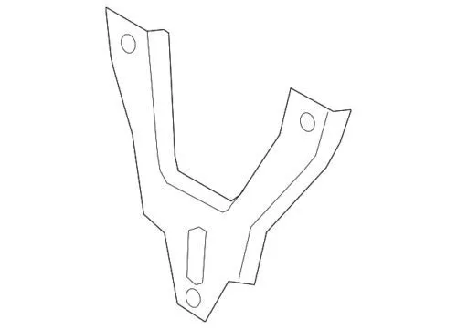 Кріплення бампера Mercedes A2056204000 ціна, від 23.11 USD