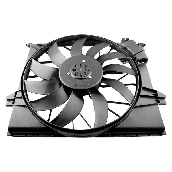 Дифузор радіатора охолодження, в зборі з двигуном і крильчаткою A1645000393 Mercedes