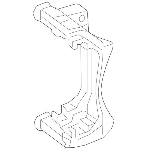 Купити A0004230806 Mercedes Скоба супорту заднього