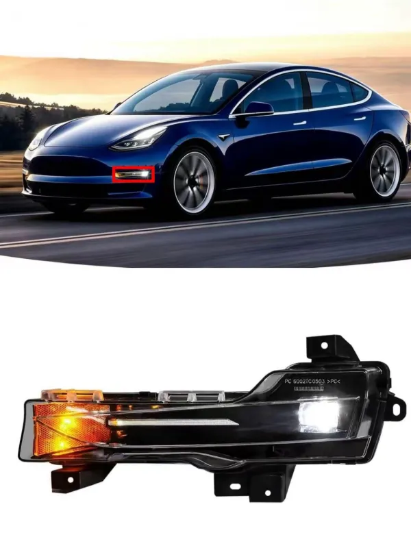 Фара протитуманна, права 107739200F Tesla