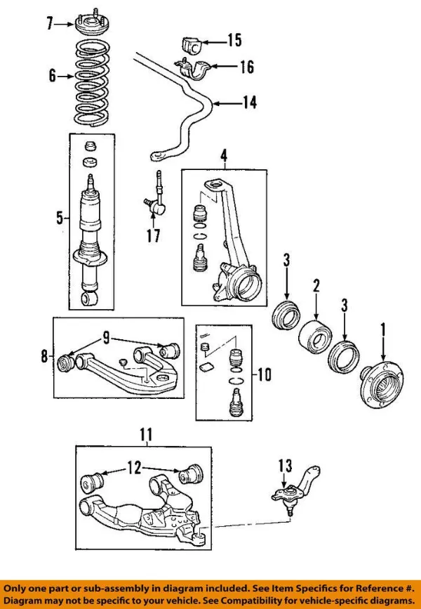 Сайлентблок переднього важеля 486540C010 Toyota