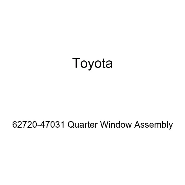 Скло багажного відсіку, ліве 6272047031 Toyota