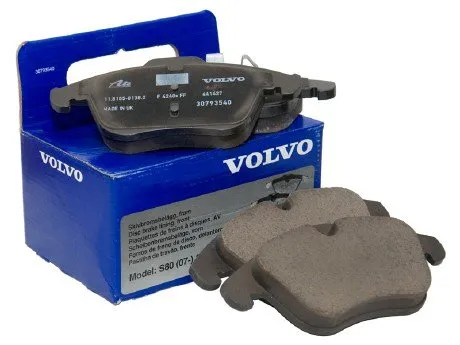 Передні тормозні колодки 30793540 Volvo