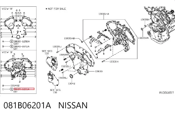 081B06201A Nissan/Infiniti