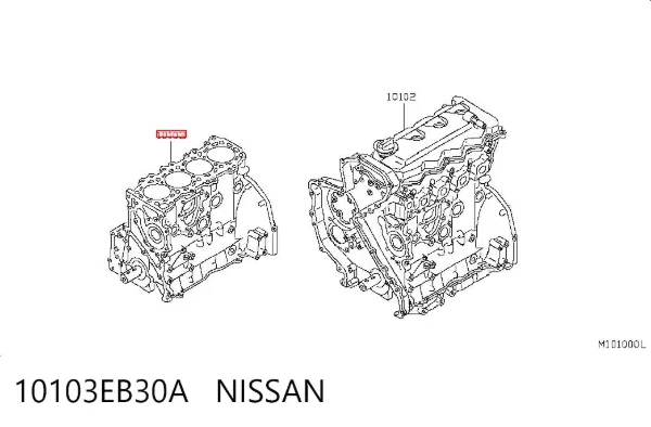  10103EB30A Nissan/Infiniti