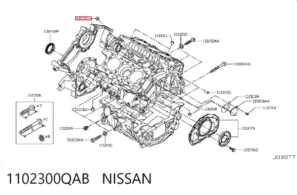  1102300QAB Nissan/Infiniti