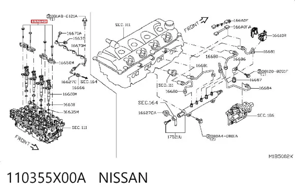  110355X00A Nissan/Infiniti