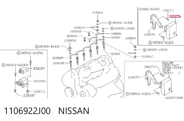  1106922J00 Nissan/Infiniti