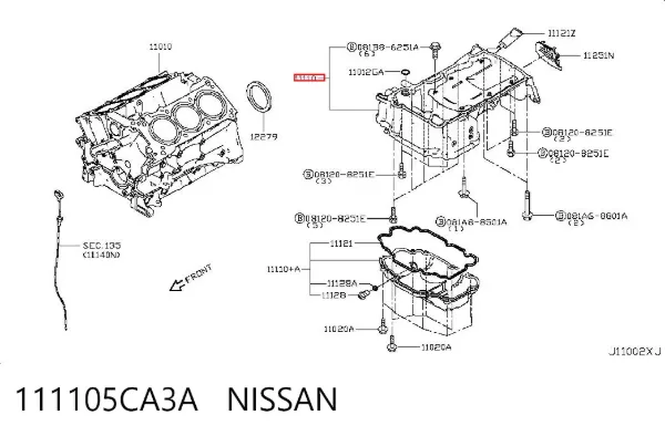  111105CA3A Nissan/Infiniti
