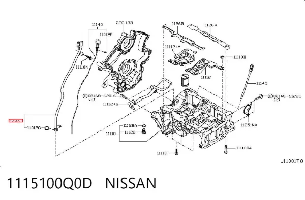  1115100Q0D Nissan/Infiniti