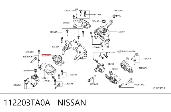  112203TA0A Nissan/Infiniti