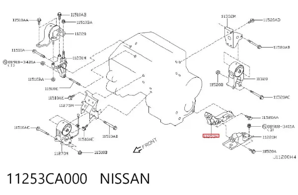  11253CA000 Nissan/Infiniti